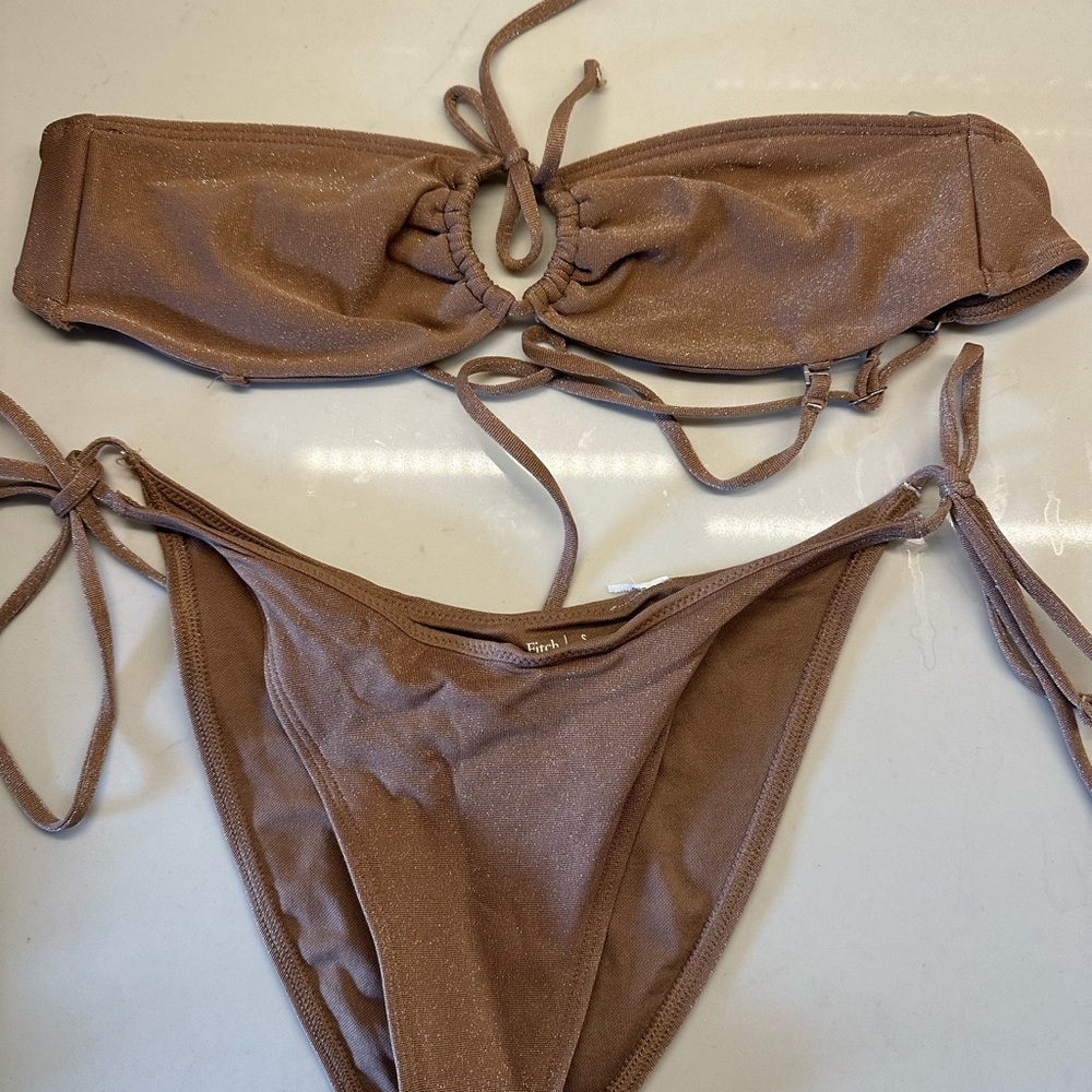 Abercrombie & Fitch Brown Bikini